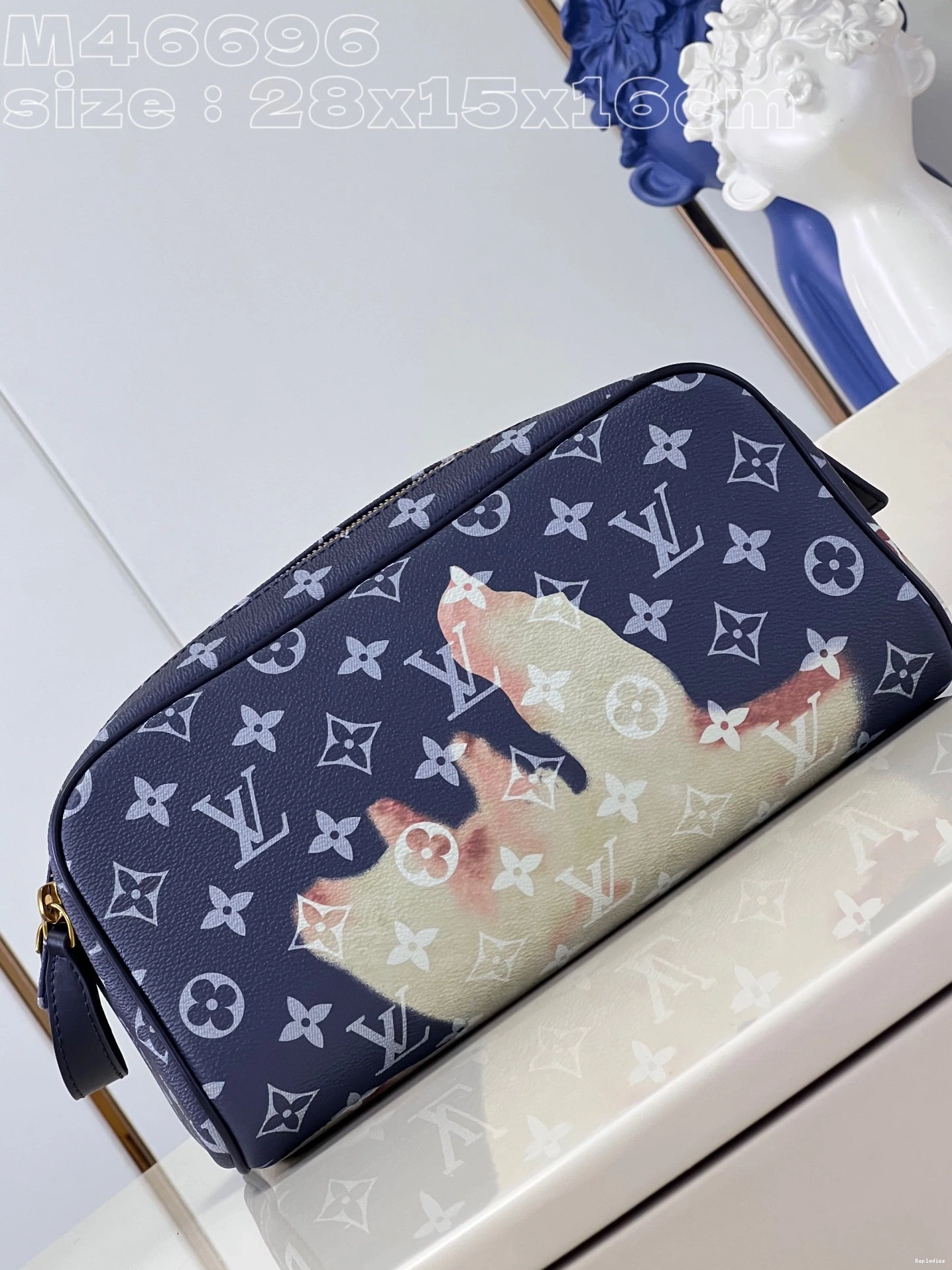 Rep ladies LOUIS DOPP POUCH TOILET KIT VUITTON 0813